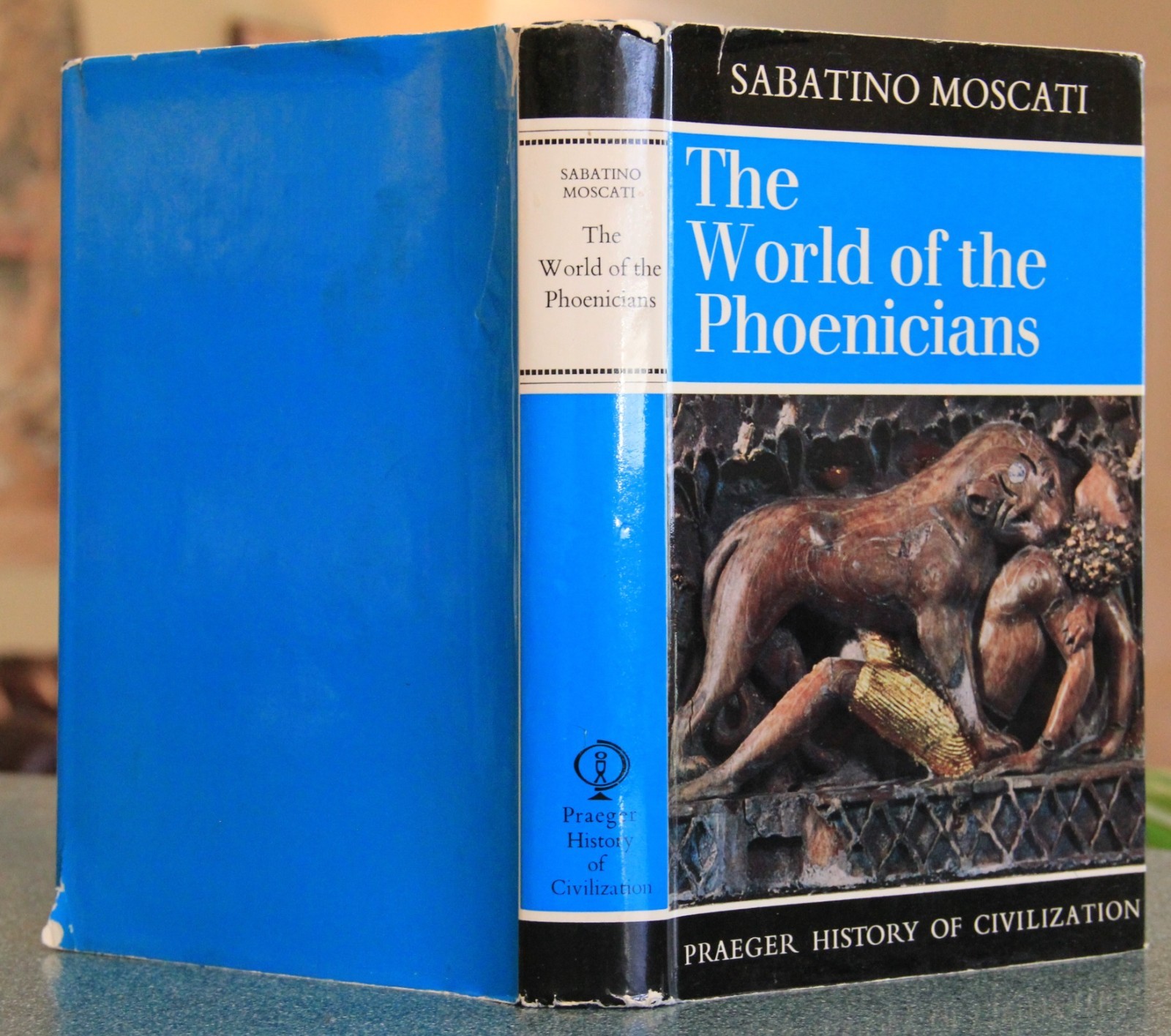 The World of the Phoenicians, Sabatino Moscati, 1st ed., HB, DJ, illus., 1968