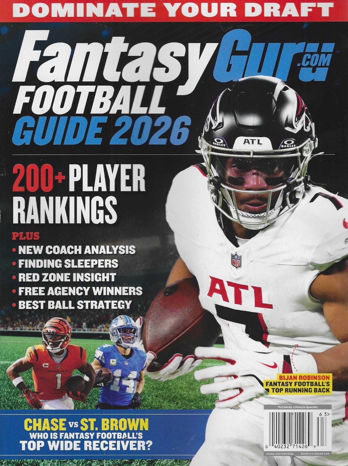 Fantasy Guru Football Guide Magazine 2026