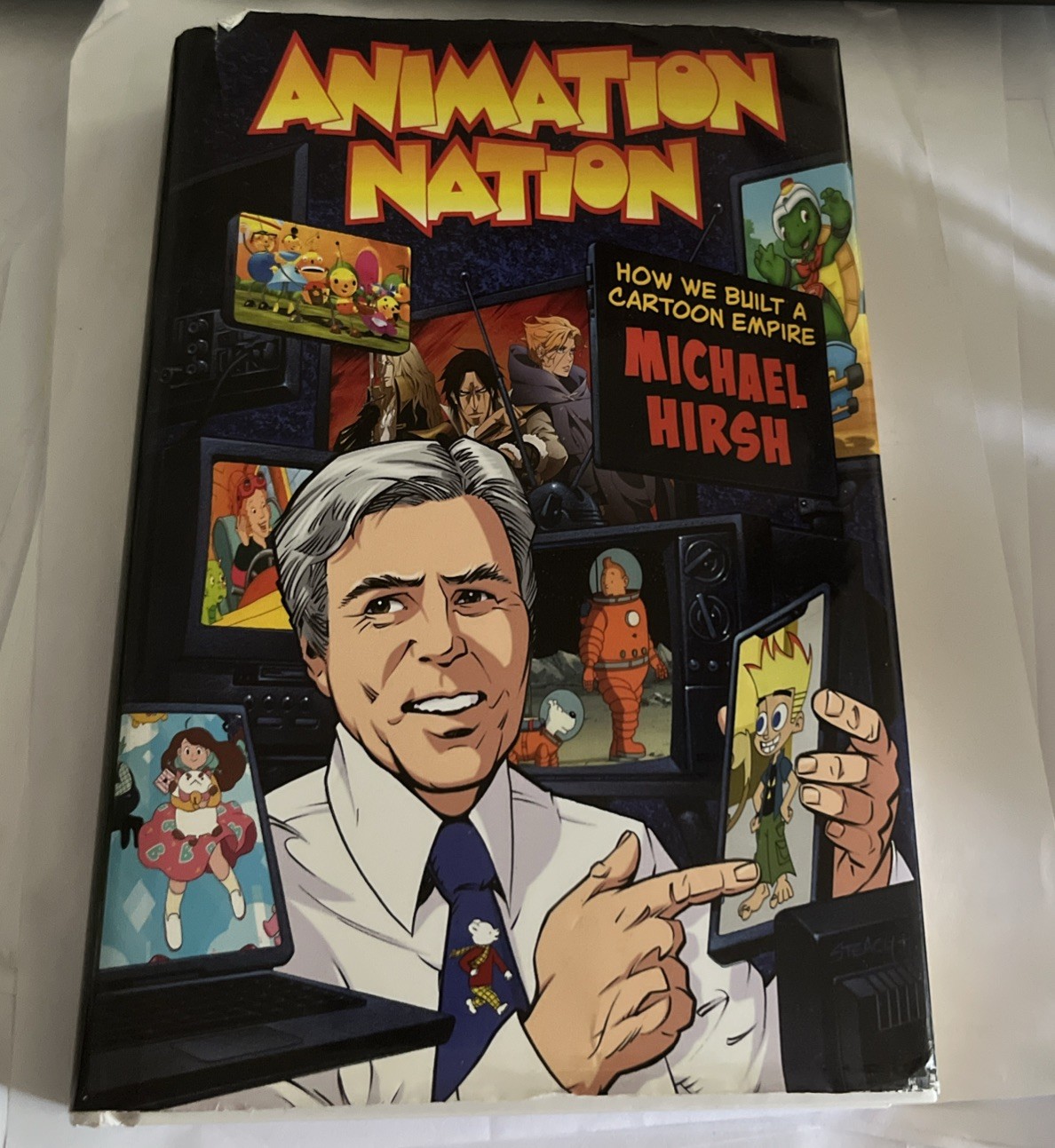 Animation Nation: How We Built A Cartoon Empire by Michael Hirsh Book Hardcover