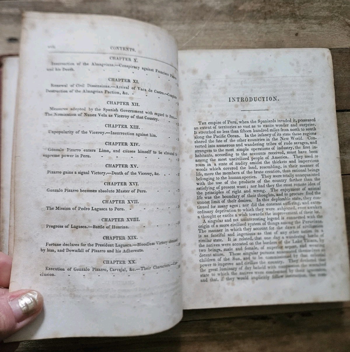 1846. History of the Conquest of Peru by the Spaniards by Don T. D. T. Y. Cosio