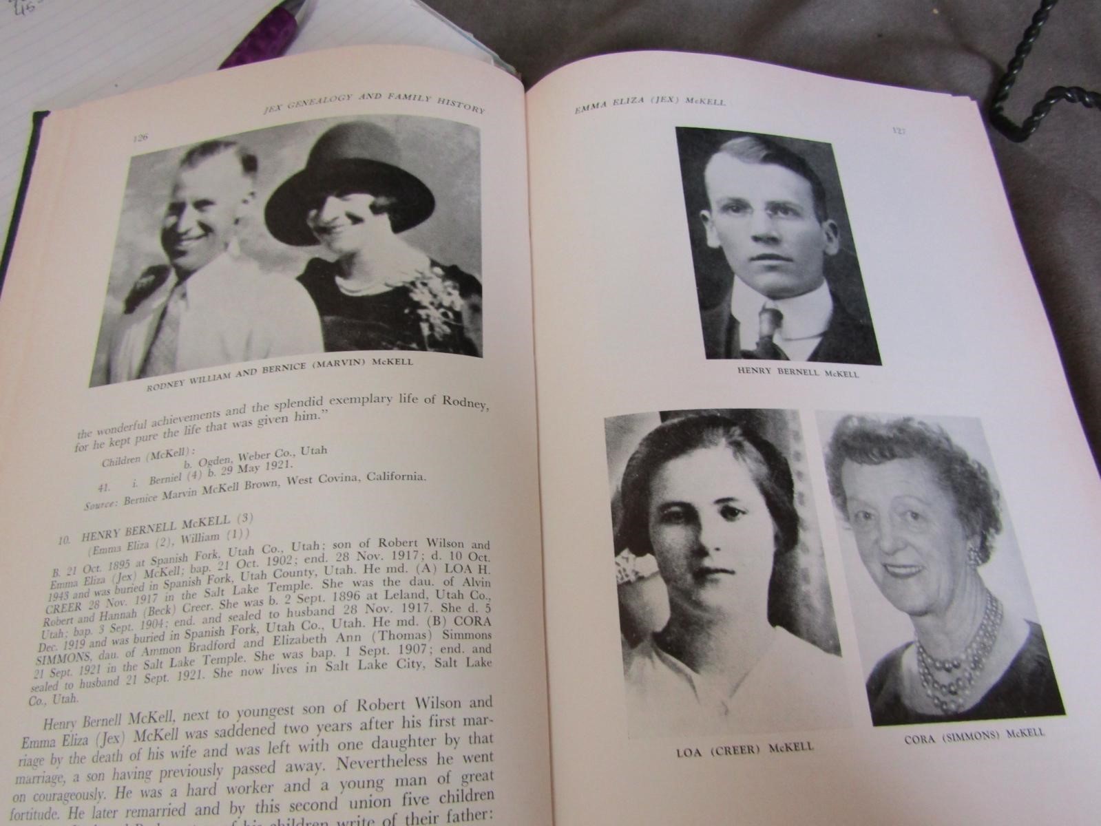 1964 JEX GOODSON Genealogy Family History – Spanish Fork UTAH LDS ch922