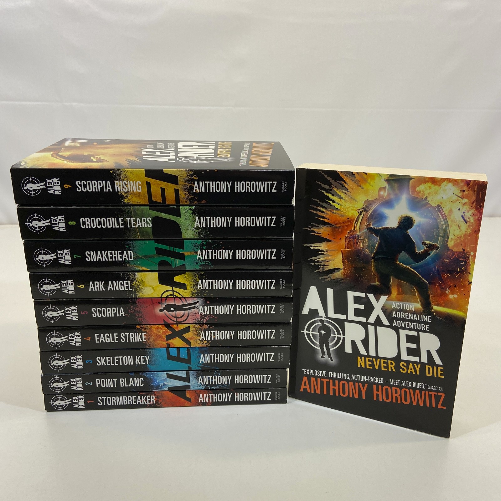 Anthony Horowitz 10 Alex Rider Series TPB UK Editions Walker Books YA Novels Lot