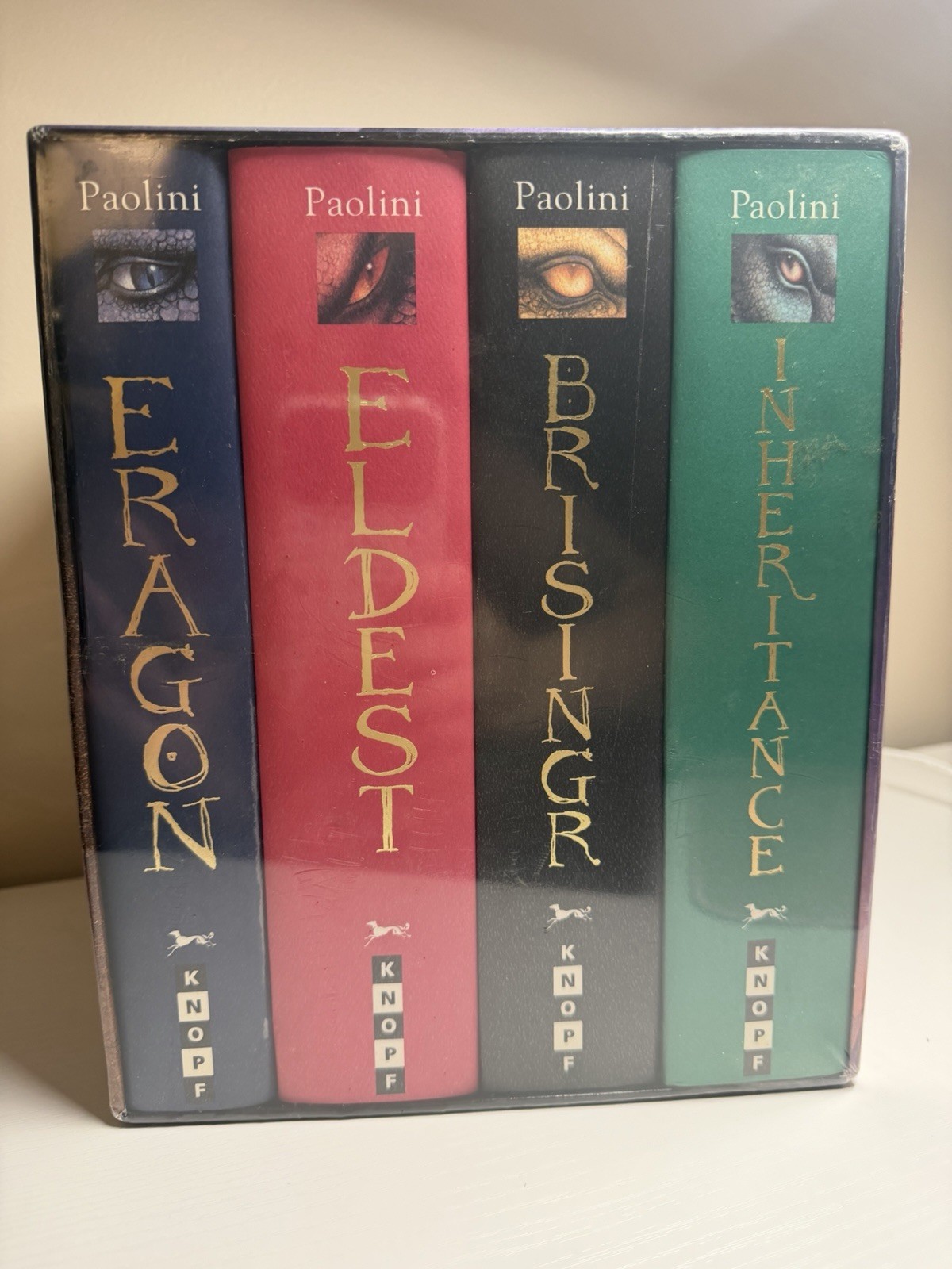 Inheritance Cycle 4-Book Hard Cover Boxed Set Set : Eragon; Eldest; Brisingr;…