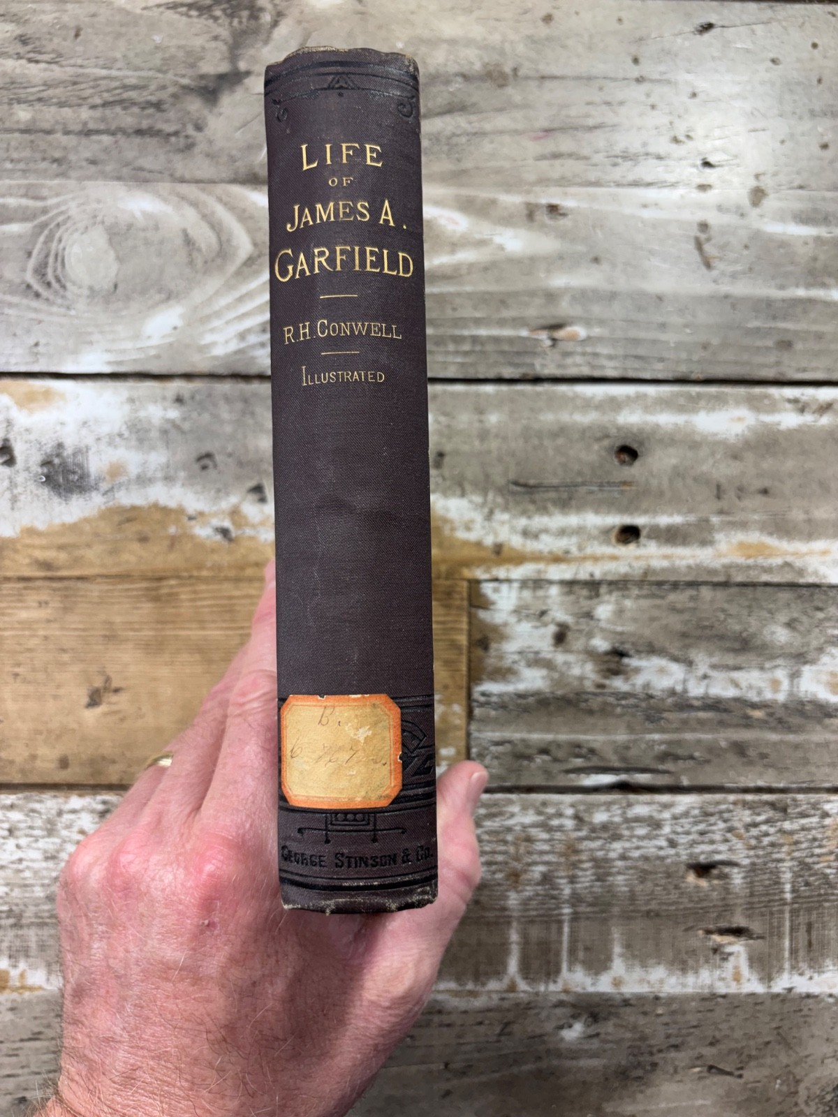 1881 Antique Biography “The Life, Speeches, and Public Services of J. Garfield”