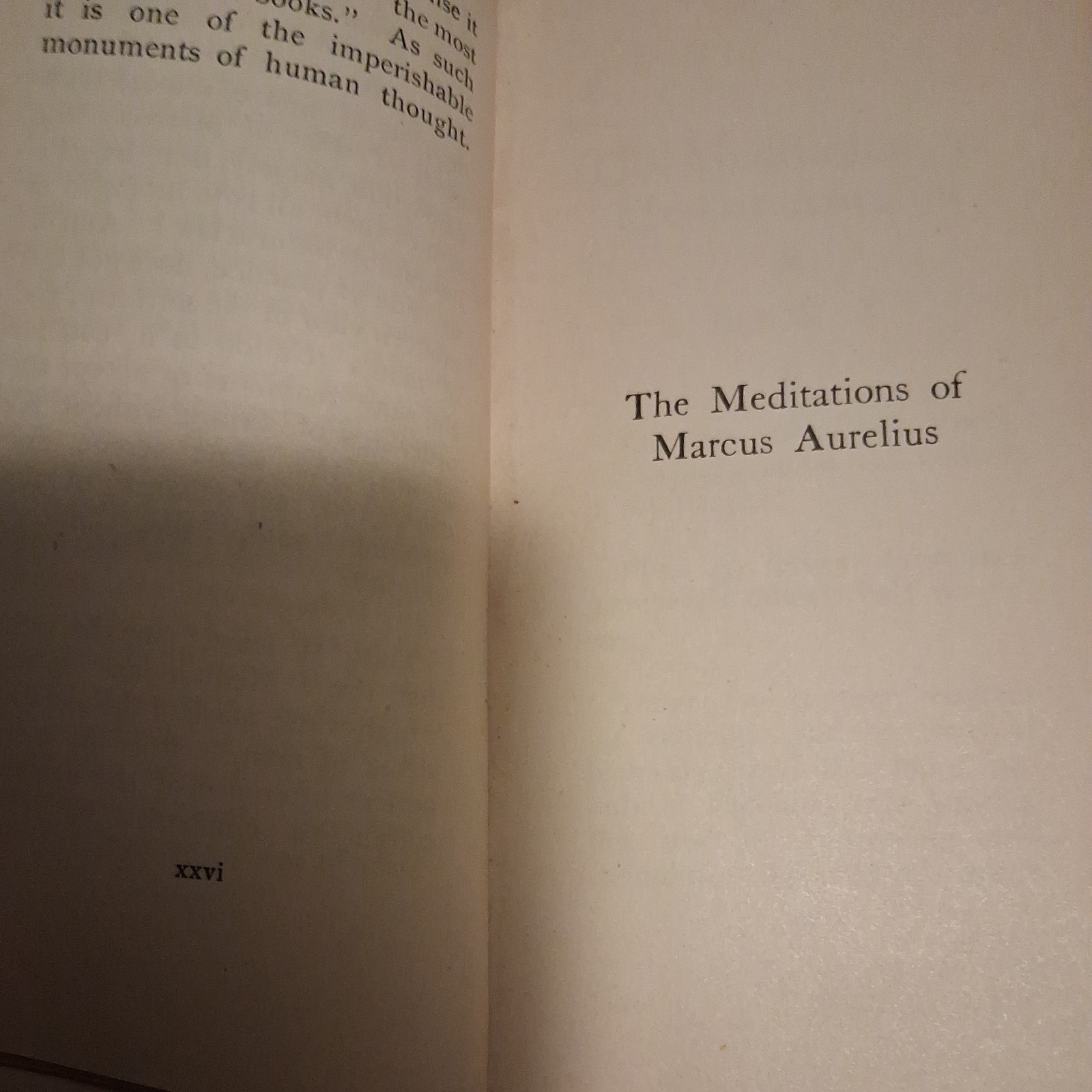 SELECTIONS FROM THE MEDITATIONS OF MARCUS AURELIUS. 1899Century Co. Mini Book