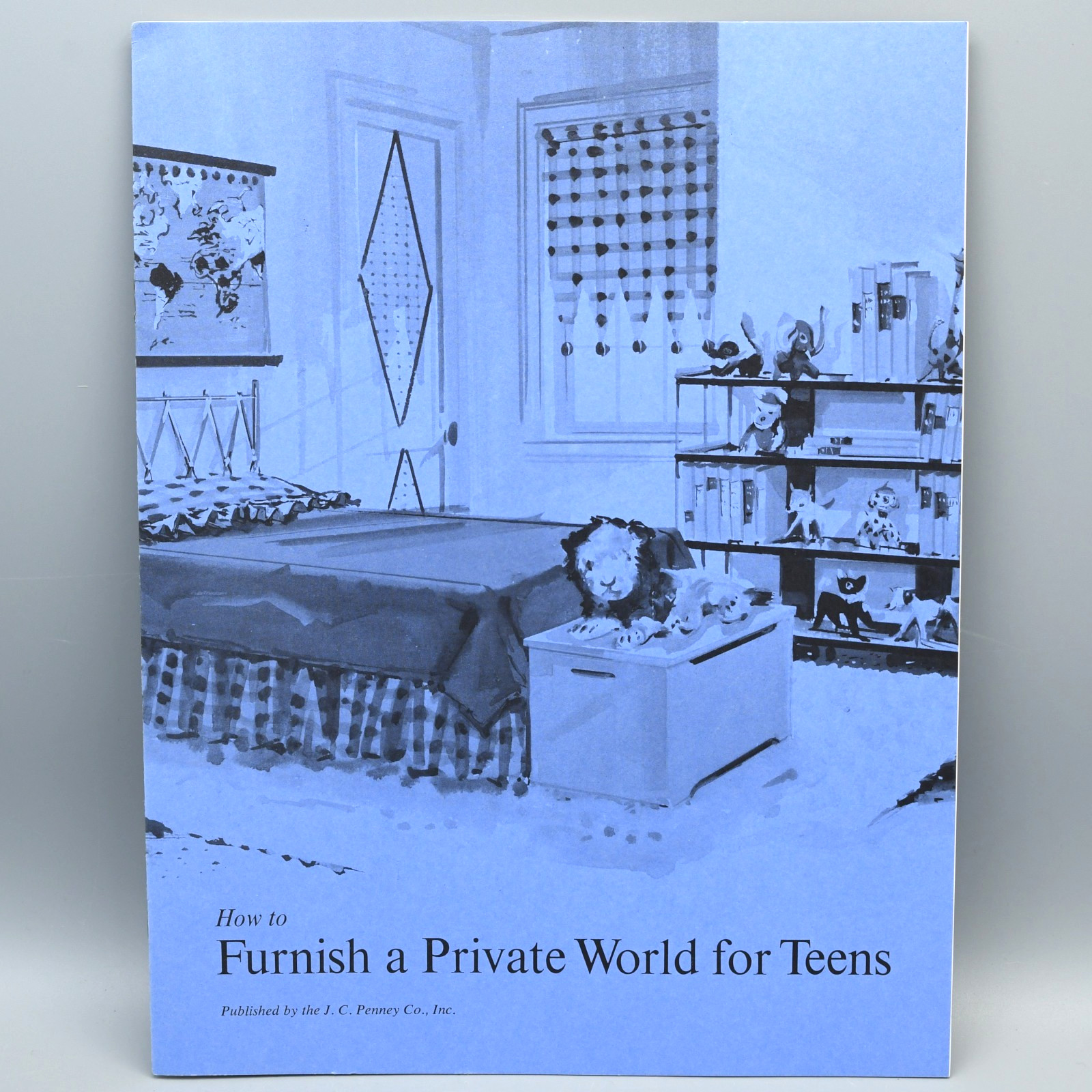 How to Furnish a Private World for Teens 1960s JC Penney Educational Relations