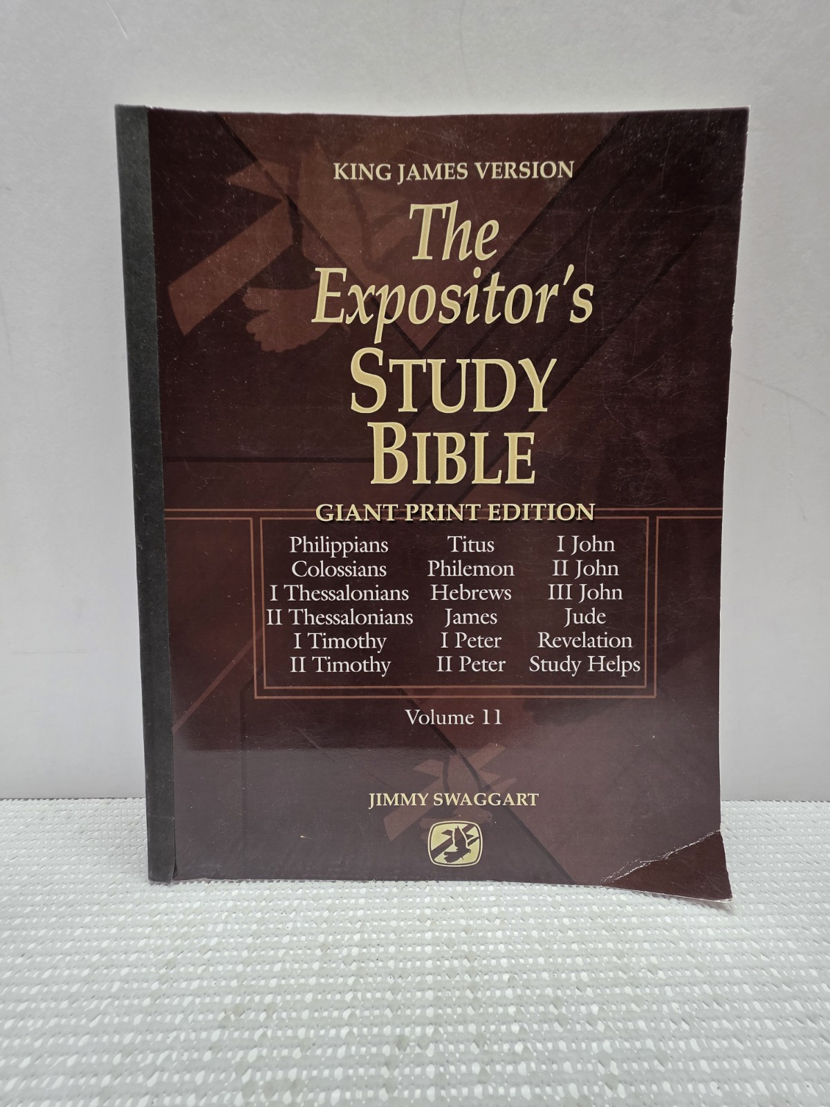 Jimmy Swaggart Expositor&rsquo;s Study Bible Vol 11 Giant Print KJV Philippians…