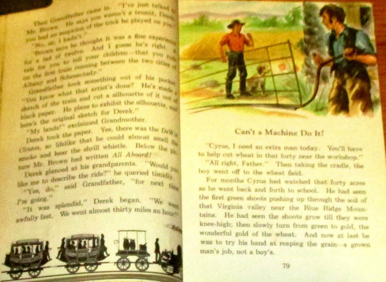 People and Progress Basic Readers 6 1943 H/C 480 Pages