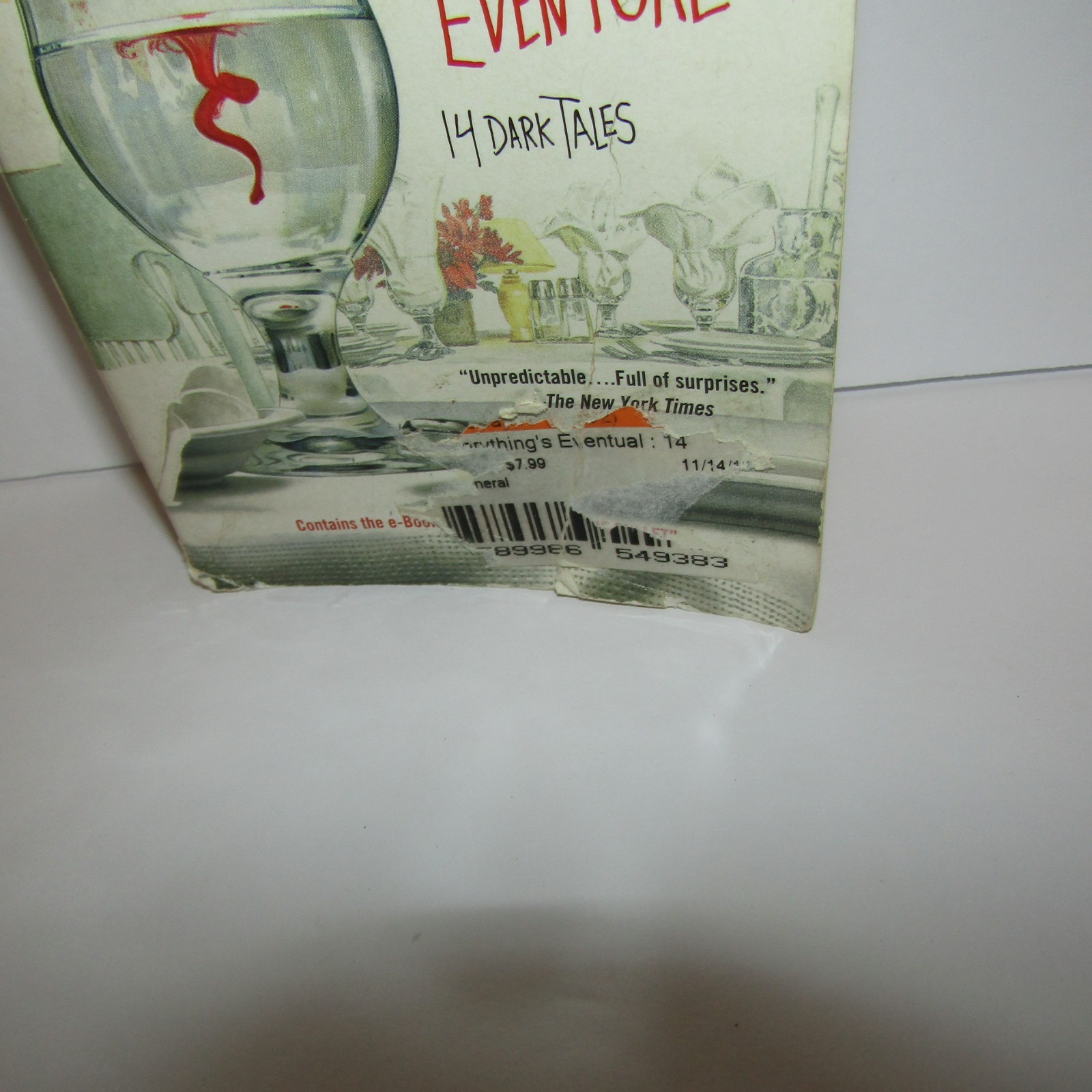 Everything&rsquo;s Eventual Stephen King 2003 Horror PB « The Man in the Black Suit »