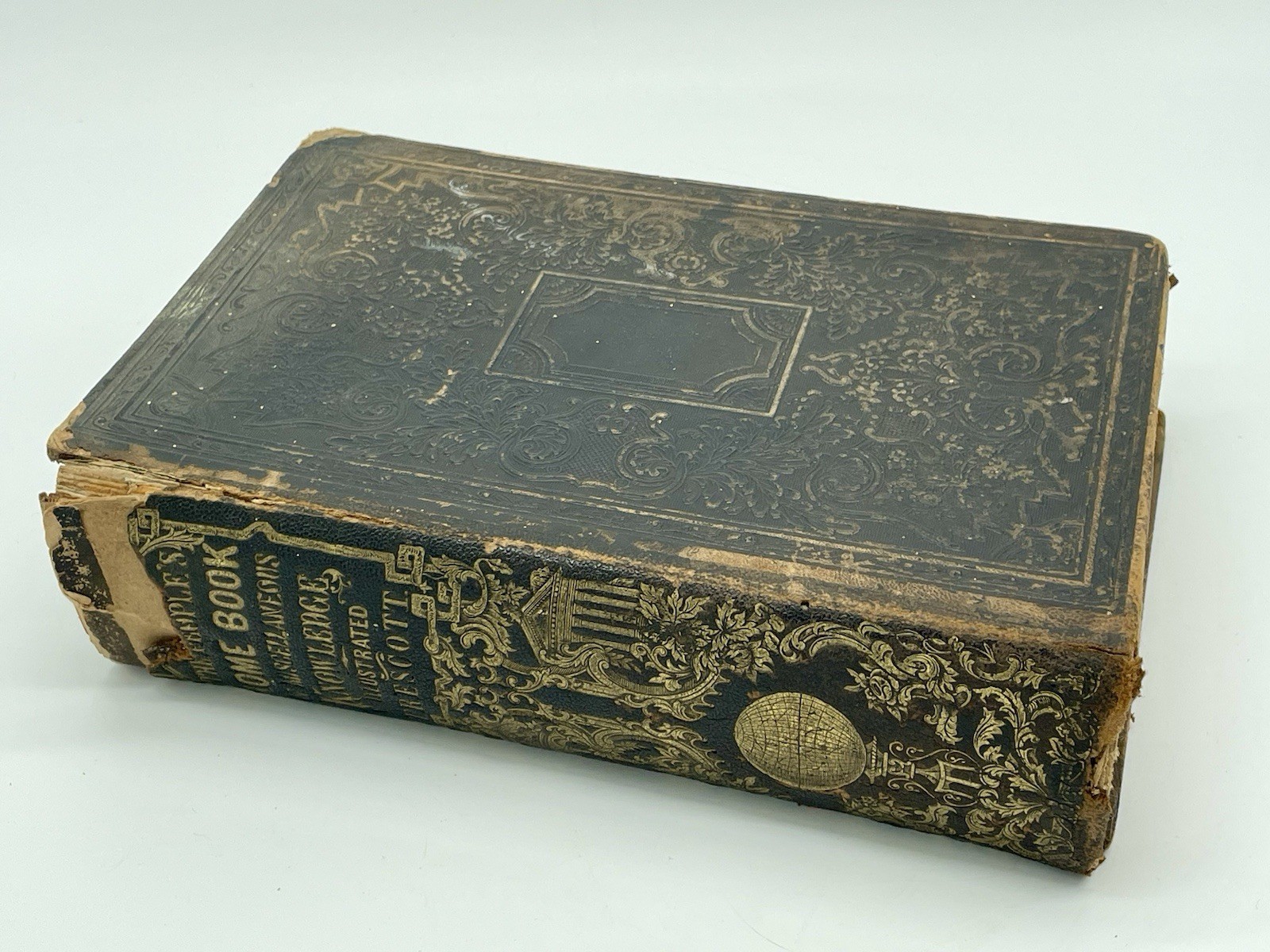 1850s The People’s Home Book Of Miscellaneous Knowledge Prescott Illustrated
