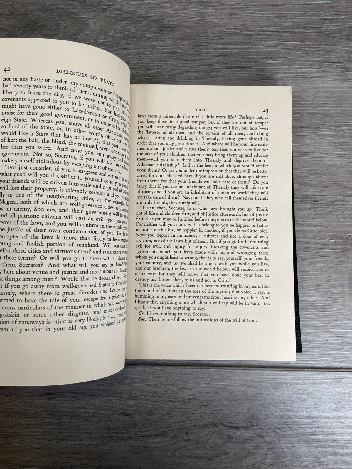 Plato and Plutarch The Harvard Classics 1969 Edition HC Hunter Green Gold Trim