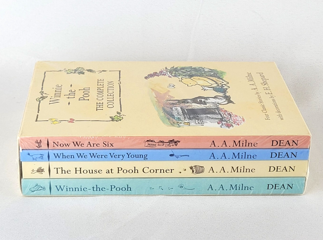 Winnie the Pooh the Complete Collection 4-Bk Set by A. A. Milne *New Sealed*