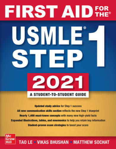 First Aid for the USMLE Step 1 2021, Thirty first edition – Paperback – GOOD