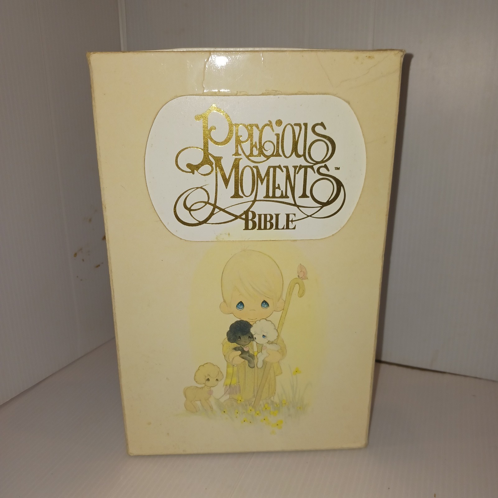Precious Moments Kids Bible NKJV Violet Mist Leatherflex Keepsake Edition NEW
