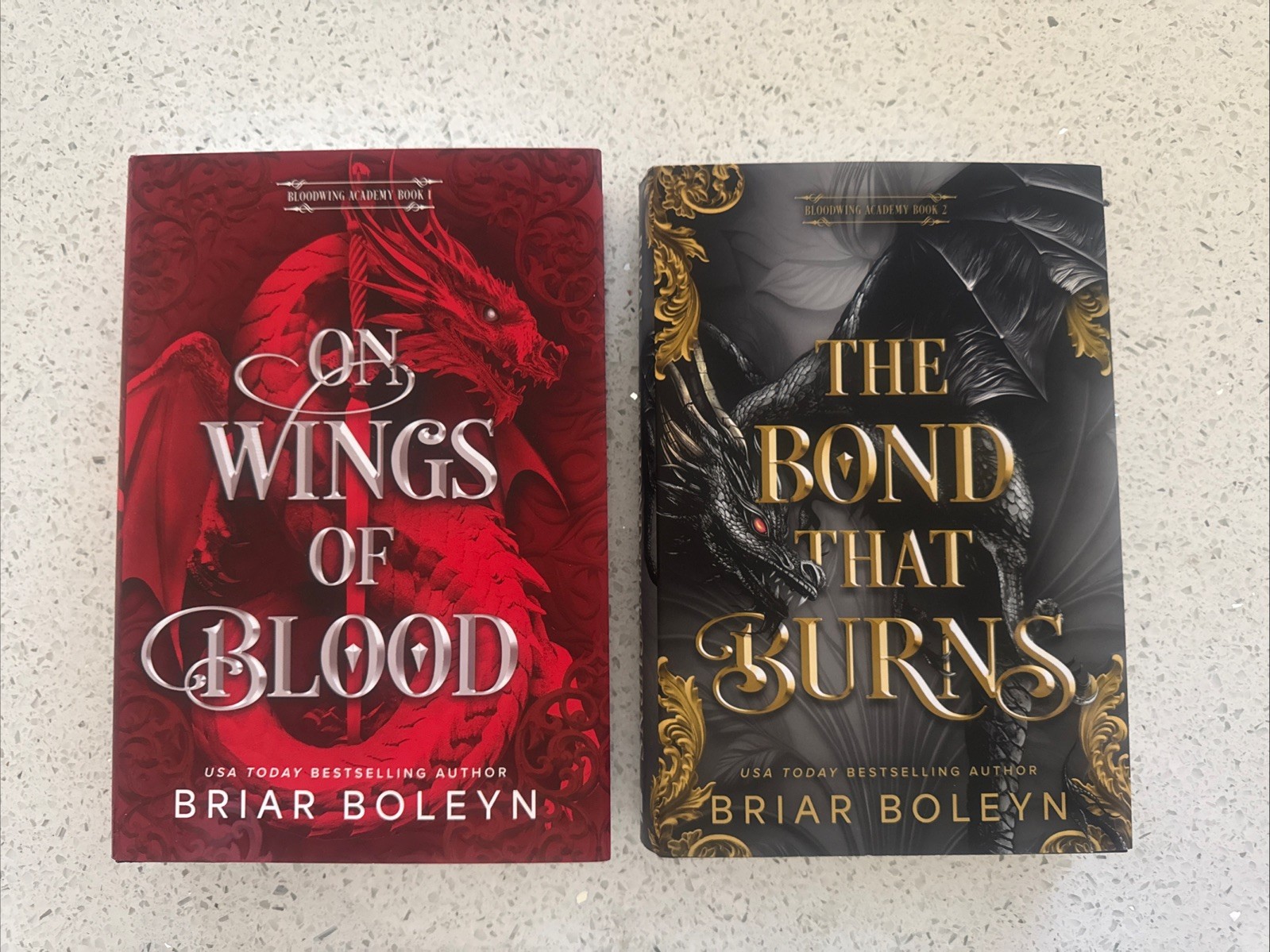 Bloodwing Academy 2 Book Series Set by Briar Boleyn Paperback