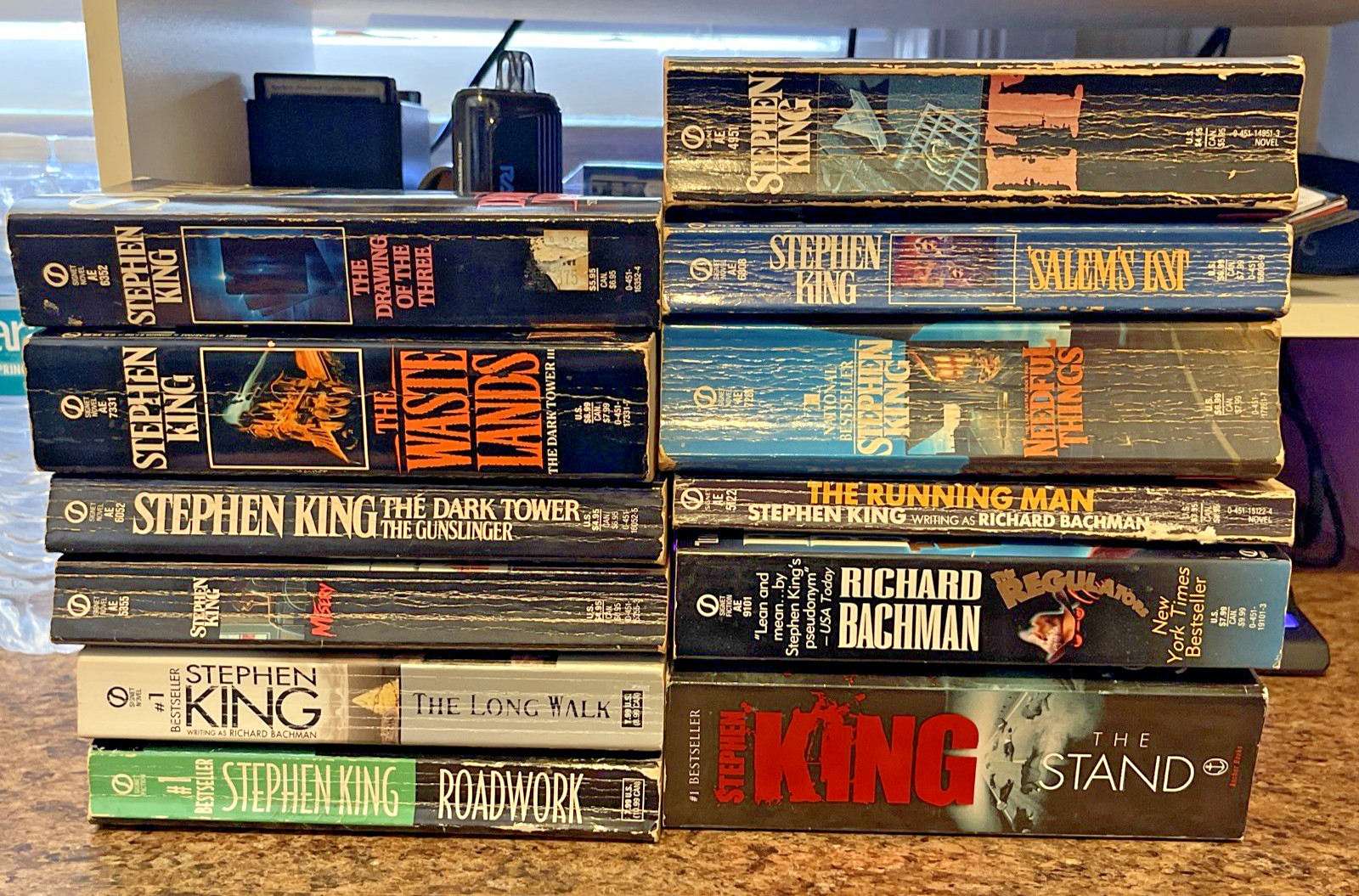 Stephen King 12 Vintage Book Lot Paperback Salem&rsquo;s Lot The Stand Misery IT