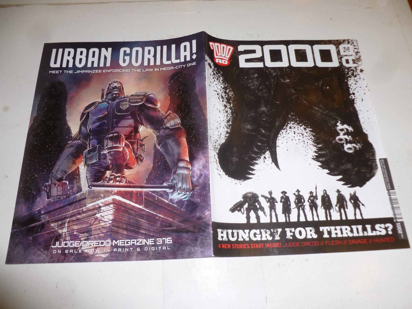 2000 AD Comic – PROG 2001 – Date 05/10/2016 – UK Paper Comic