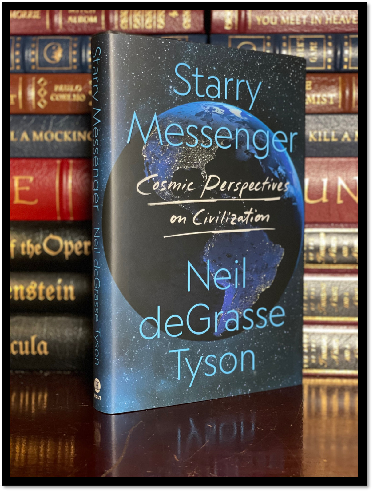 Starry Messenger NEIL DeGRASSE TYSON SIGNED New Hardback 1st Edition First Print