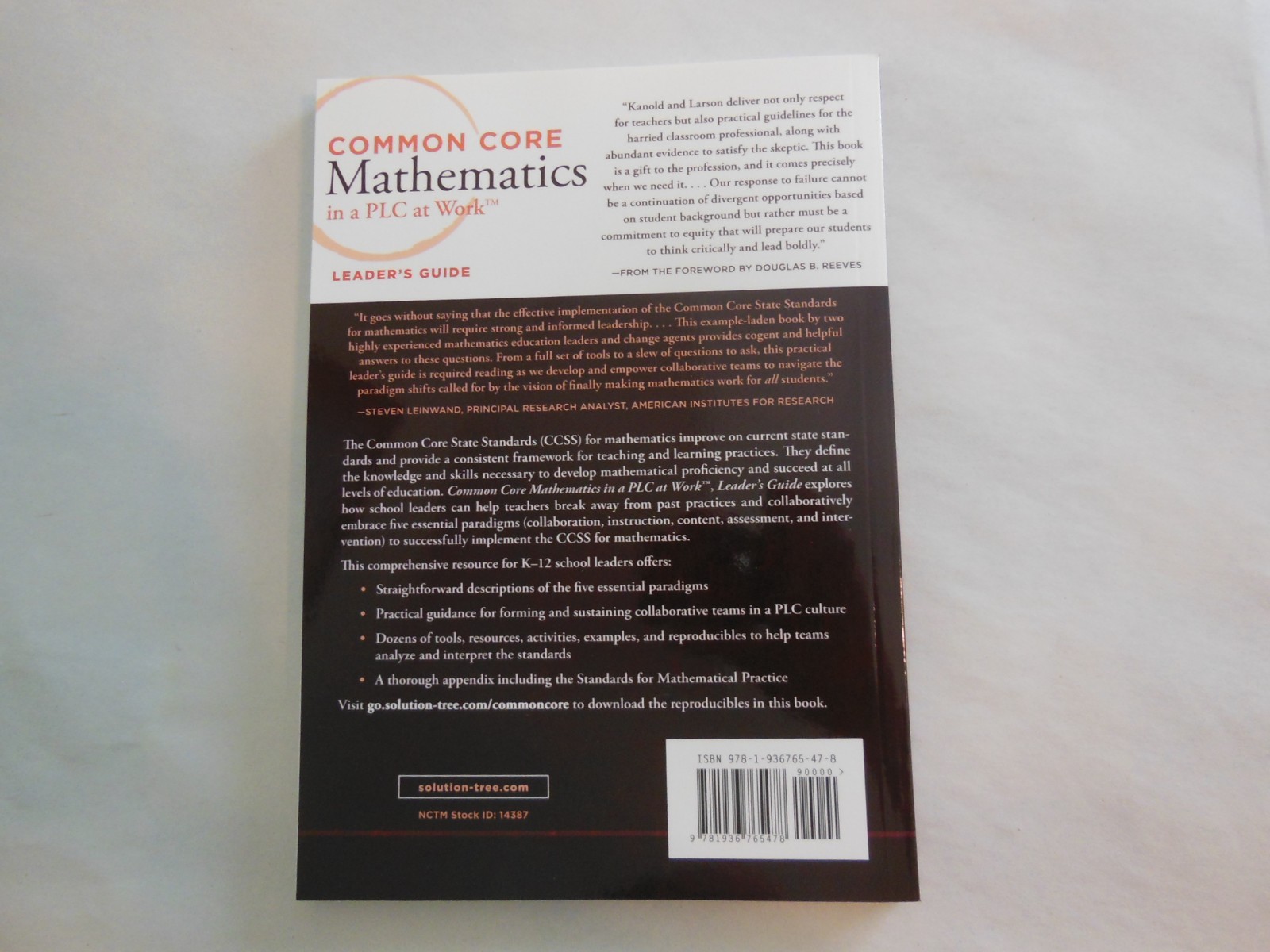 Essentials for Principals Ser.: Common Core Mathematics in a PLC at Work®,…