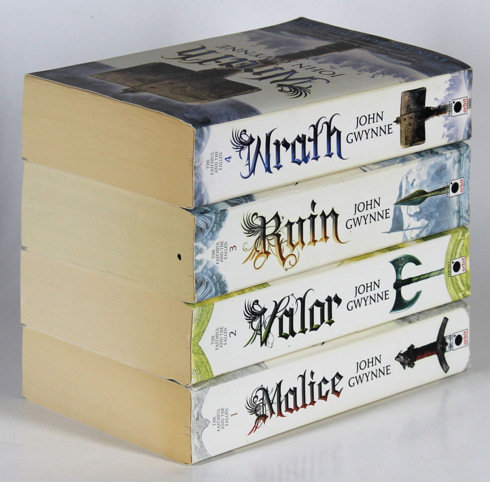 The Faithful And The Fallen by John Gwynne Vol 1 – 4 Complete Series Trade PB