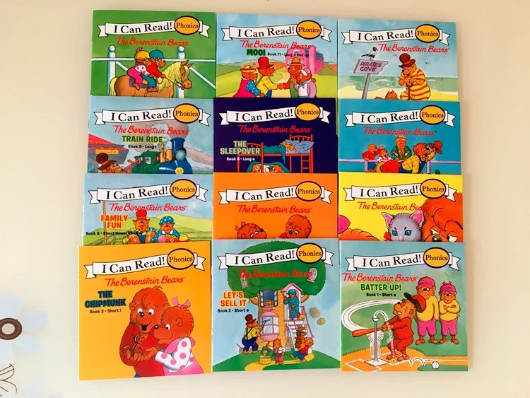 Berenstain Bears I Can Read Phonics Kids Books Lot 12