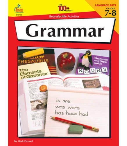 Grammar, Grades 7-8, 100 Reproducible Activities – Paperback – GOOD