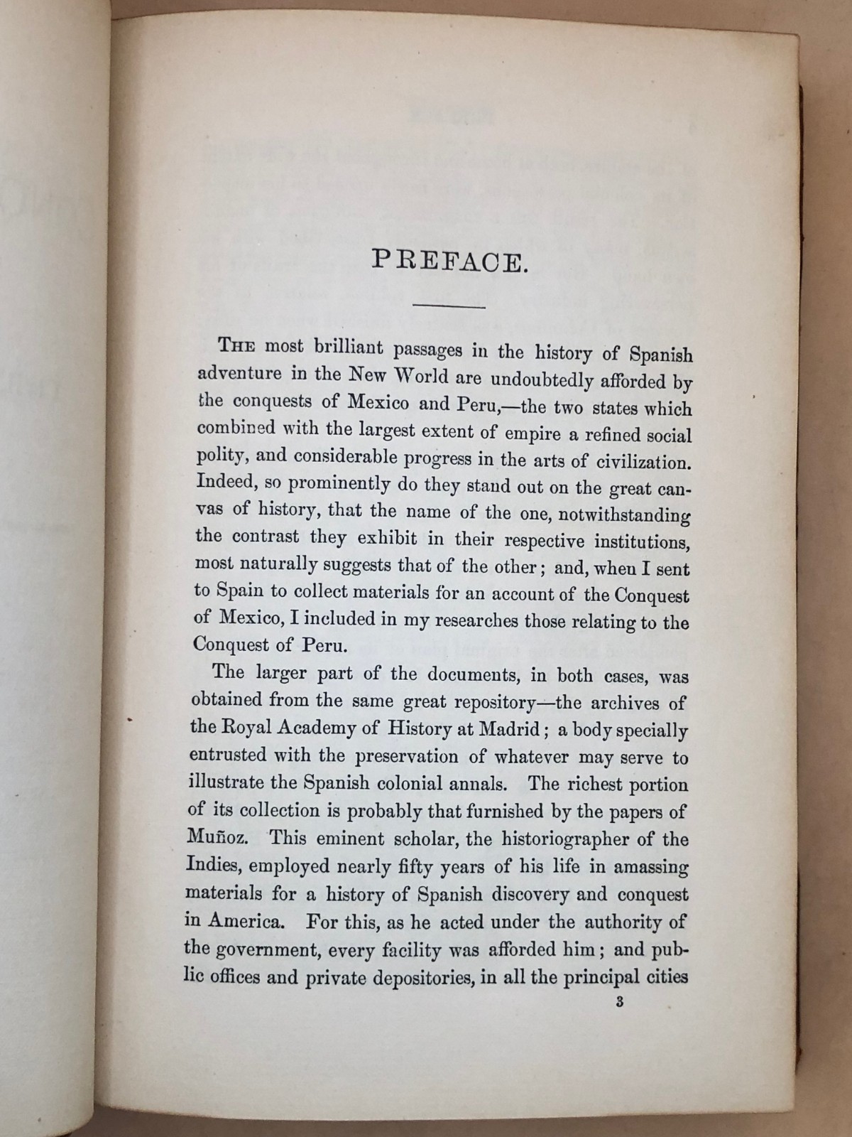 Conquest of Peru by William Prescott COMPLETE 2V OLD ANTIQUE 1/2 LEATHER HISTORY