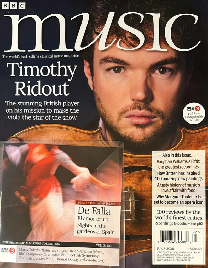 Bbc Music Magazine June 2026
