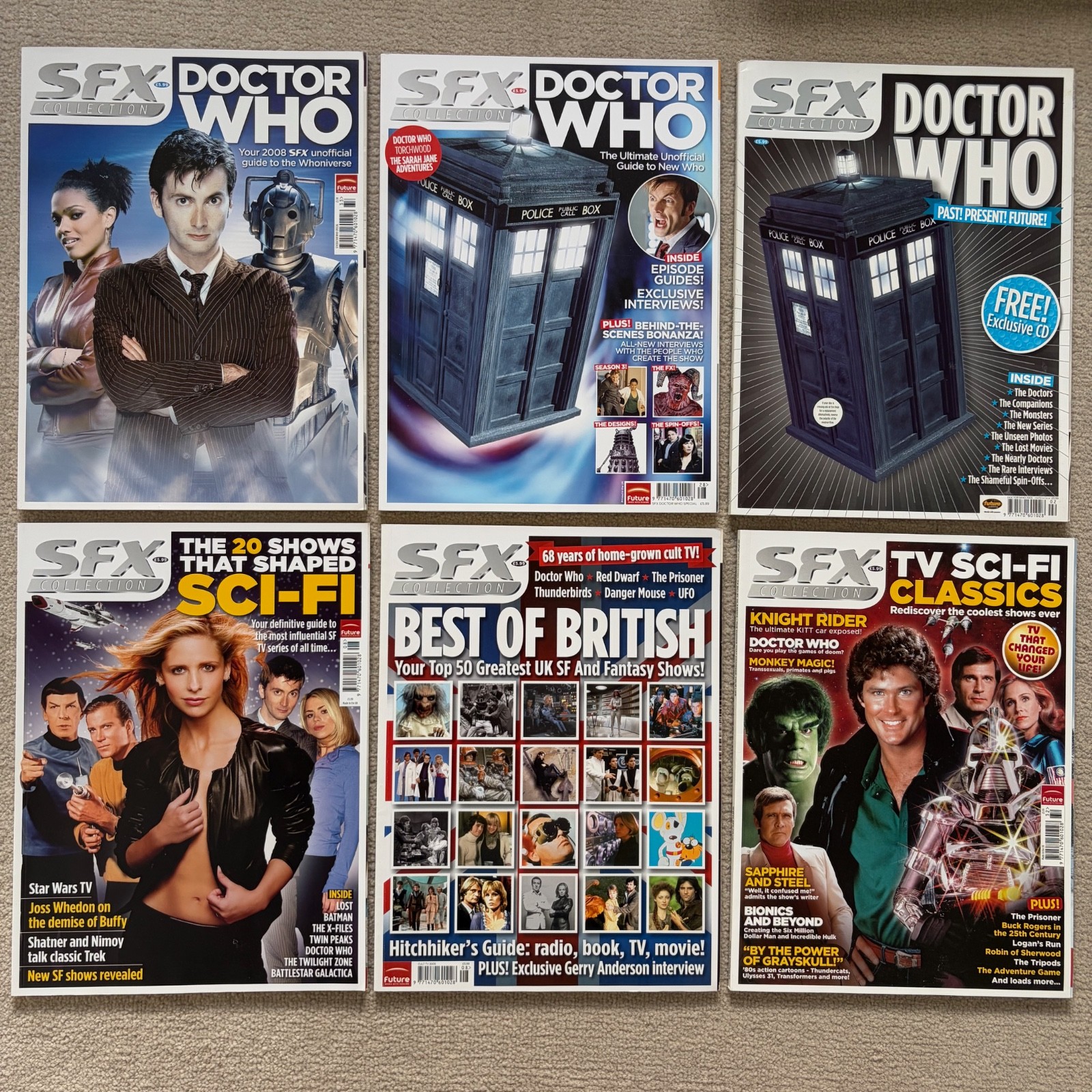 SFX Magazine – Special Edition – Doctor Who – Sci-Fi Classics – Best of British