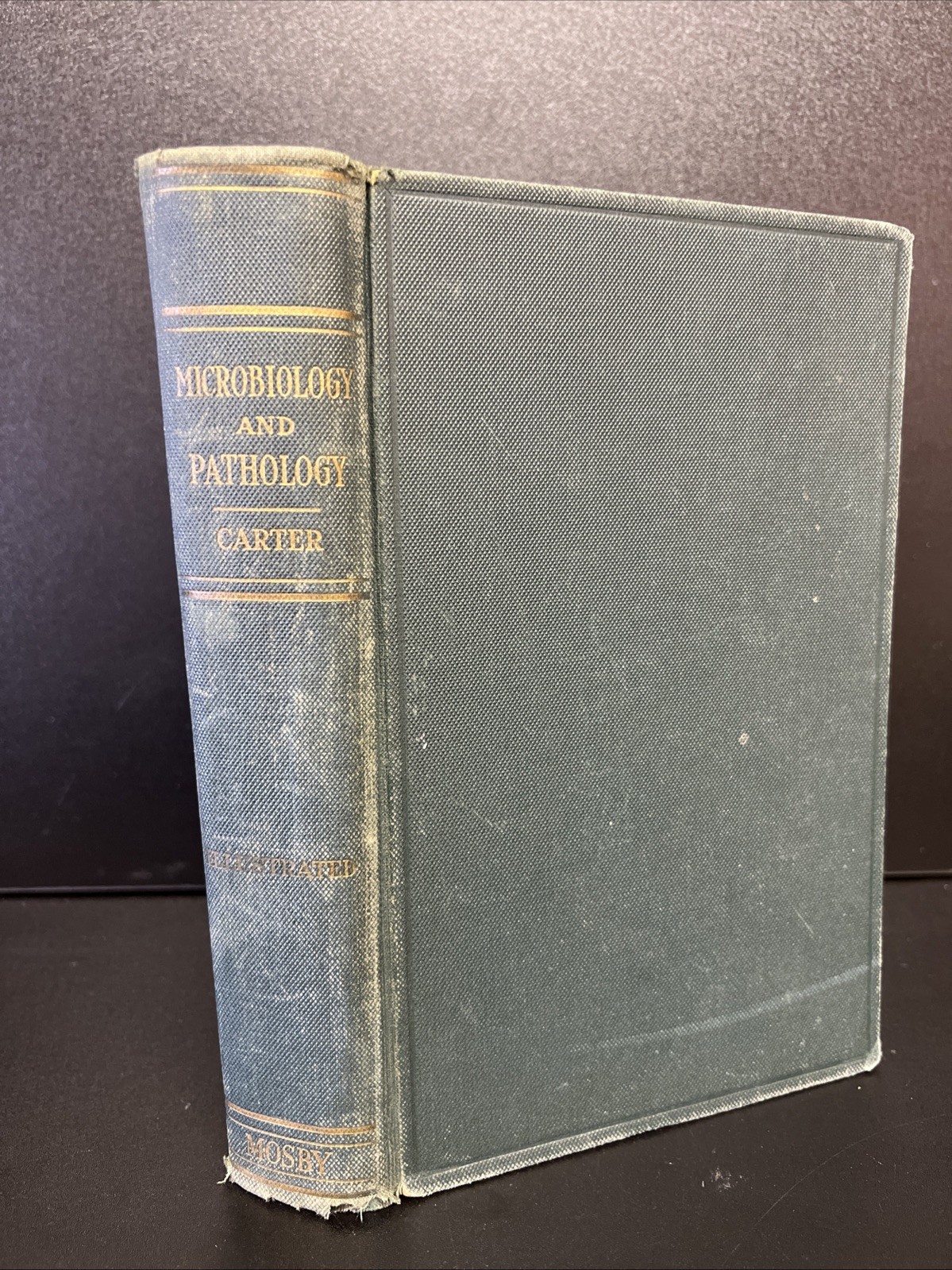 Rare Microbiology and Pathology by Charles F Carter 1936 First Edition Hardcover