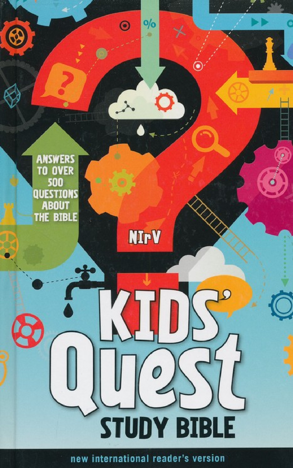 NIrV Kids&rsquo; Quest Study Bible Answers to 500 Questions BRAND NEW in Shrink Wrap!!