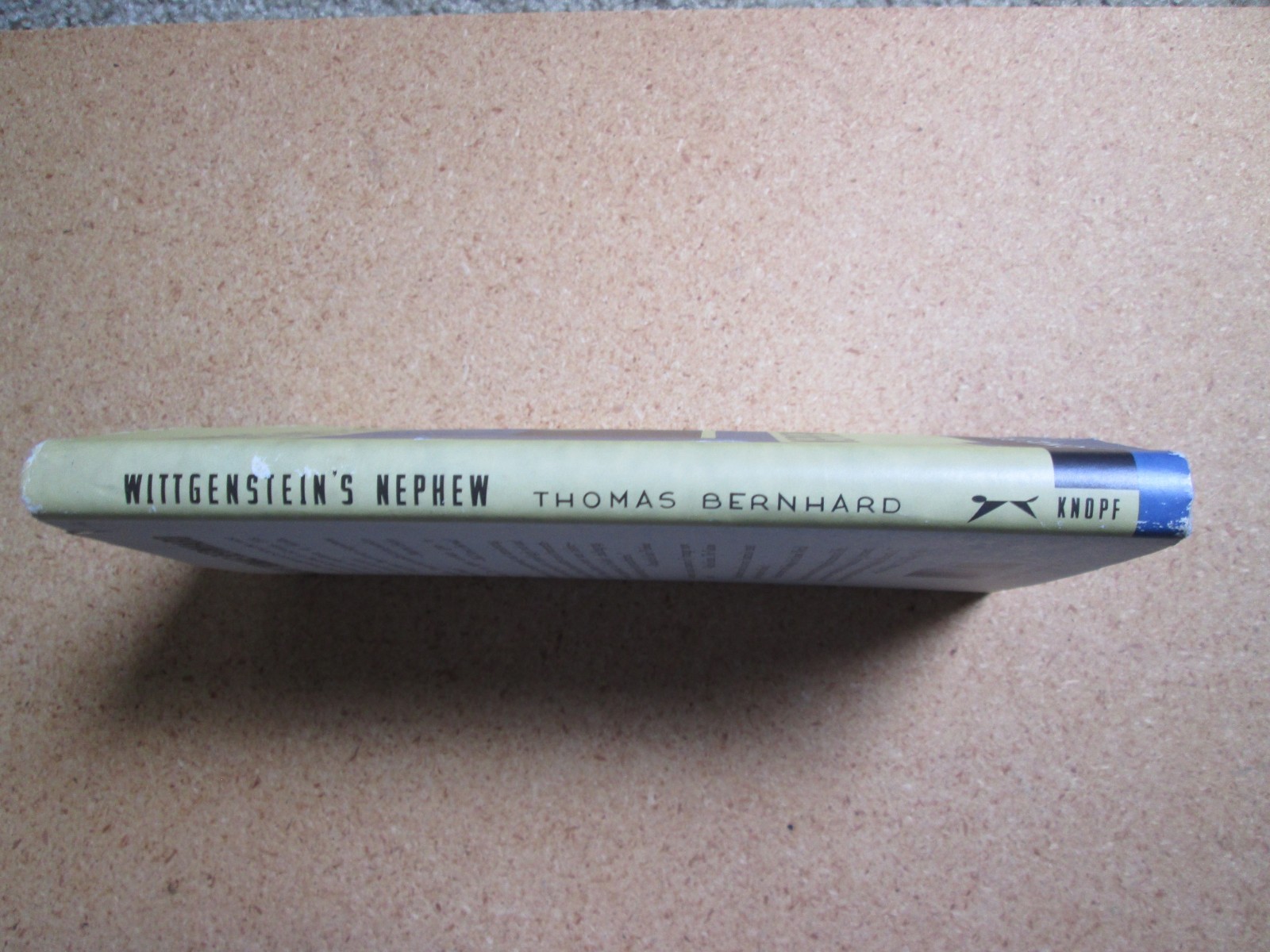 Thomas Bernhard hardback Wittgenstein&rsquo;s Nephew 1989 1st American Edition