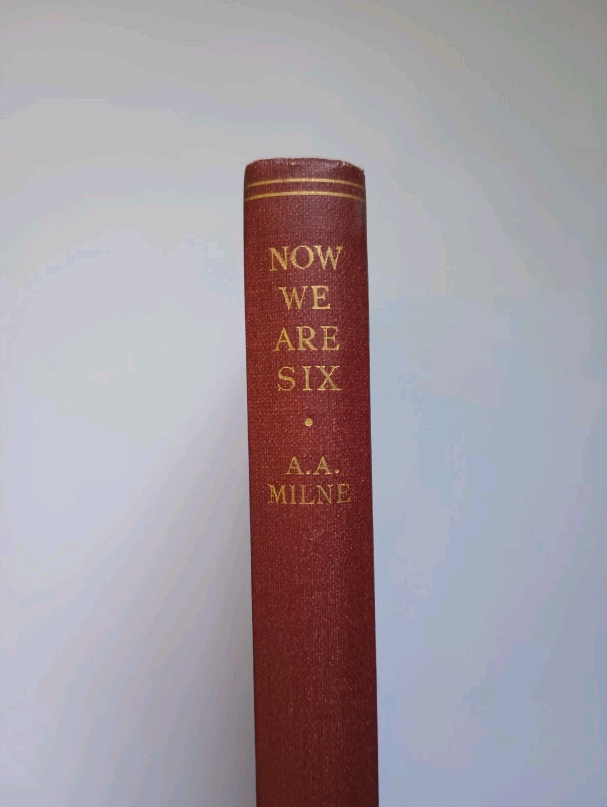 Now We Are Six (1927) A. A. Milne UK Methuen First Edition HC