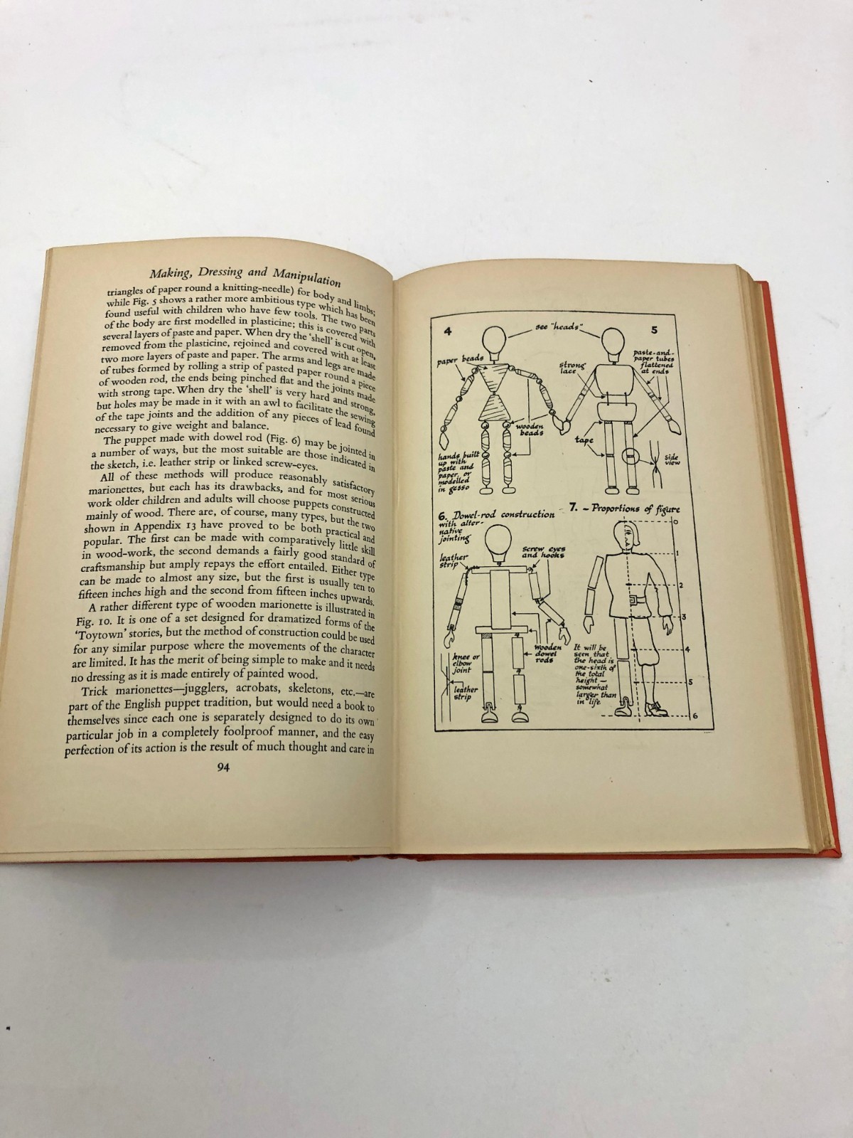 The Complete Puppet Book Edited by L. V. Wall 1952 Great Britain HB 288 pages