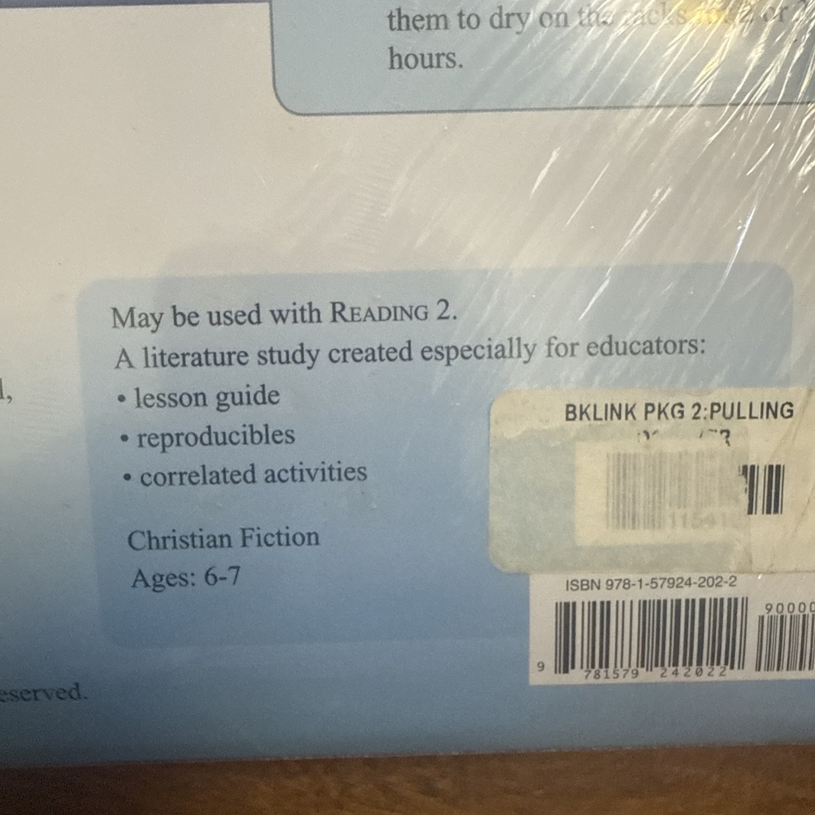 BJ BookLinks: Pulling Together Set Guide & Novel Homeschool Book 2nd Grade
