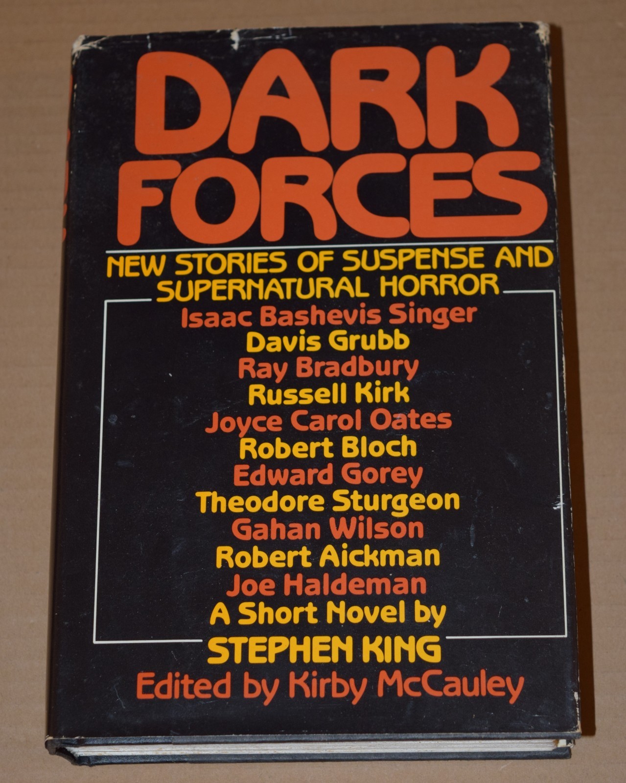 Dark Forces Suspense Supernatural Horror Stephen King The Mist 1980 BCE HC/DJ