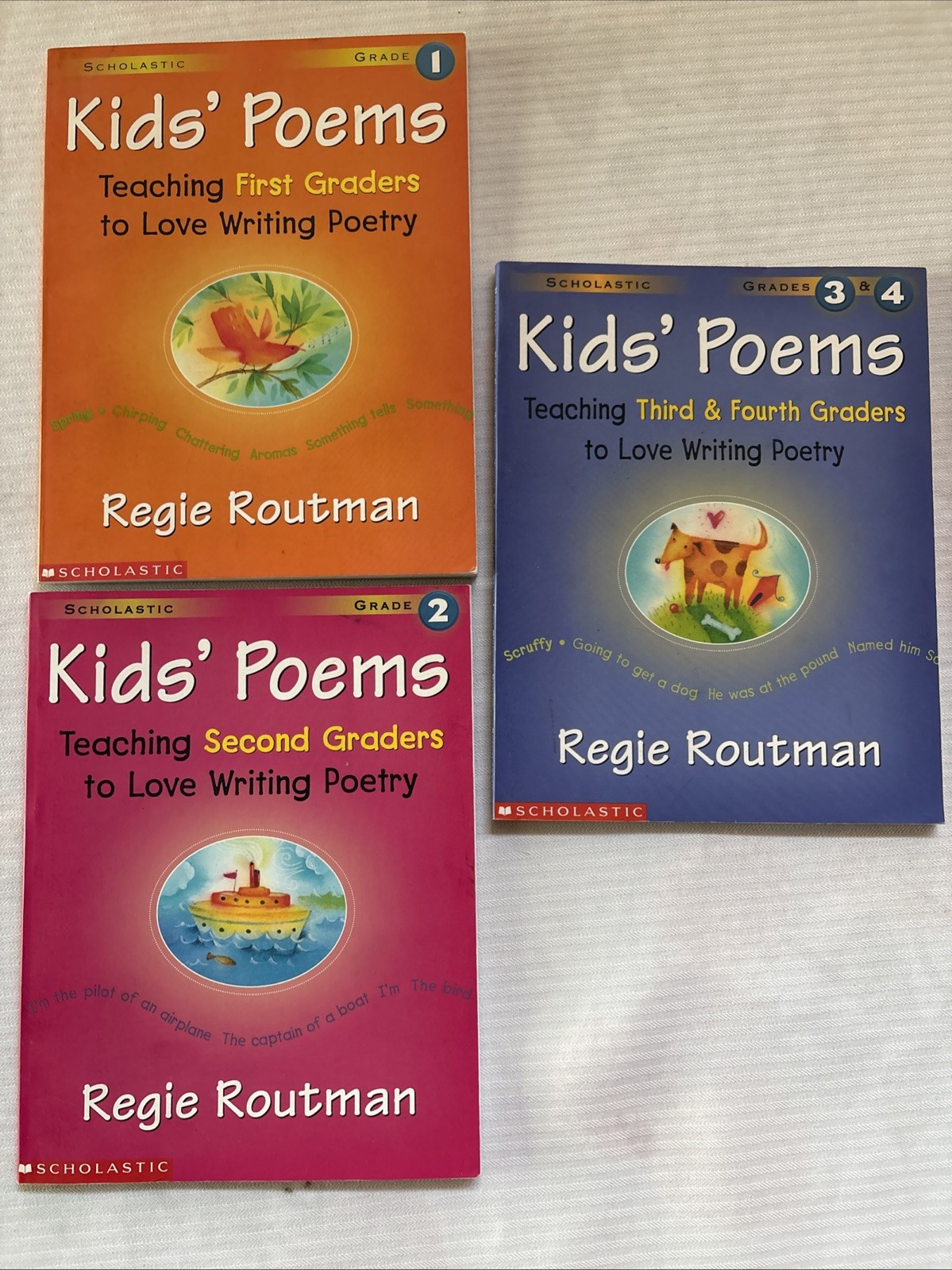 Kids’ Poems Gr. 1-4 Teaching Kids To Love Writing Poetry by Reggie Routman