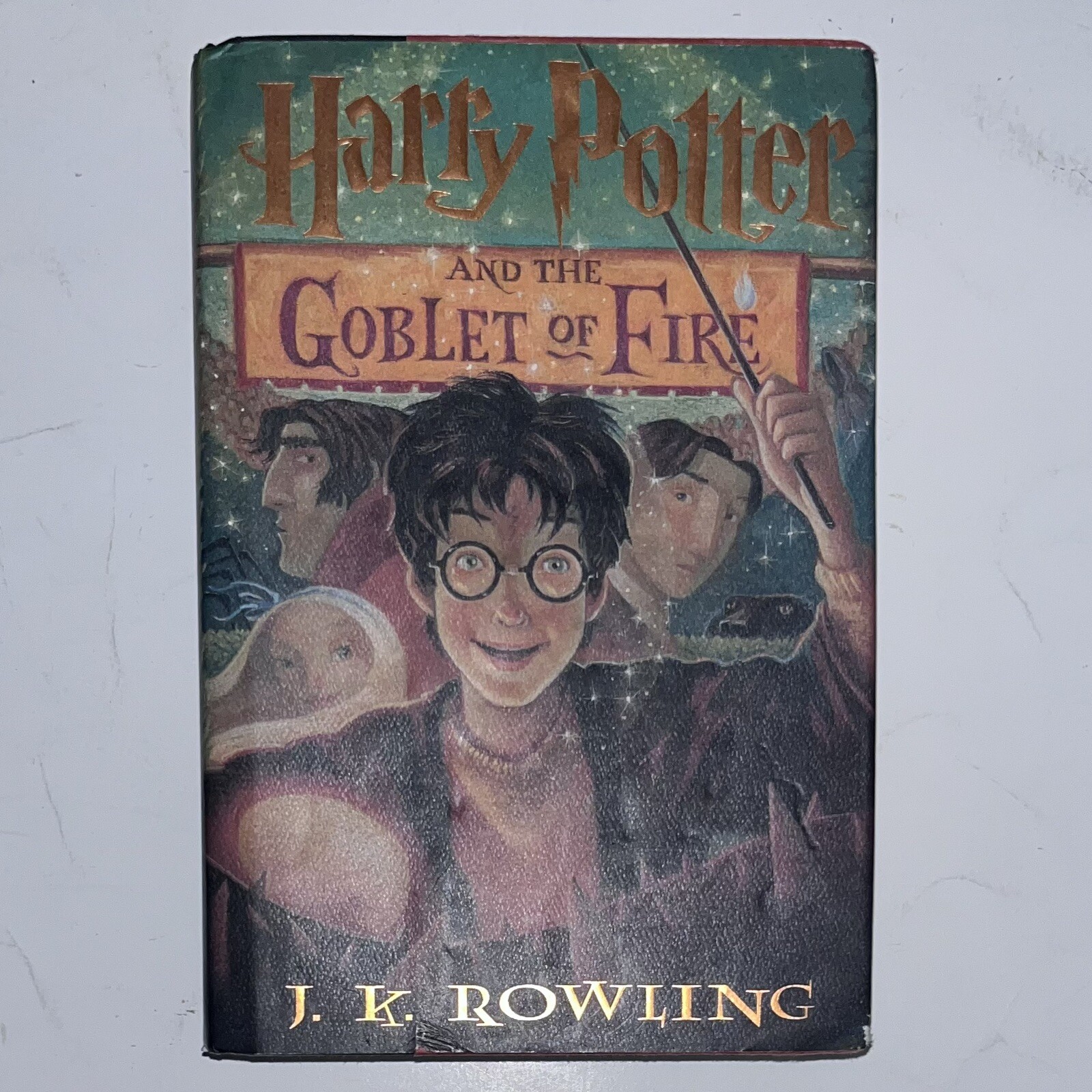 Harry Potter Goblet of Fire Hardcover 1st US Edition with Dust Jacket VG