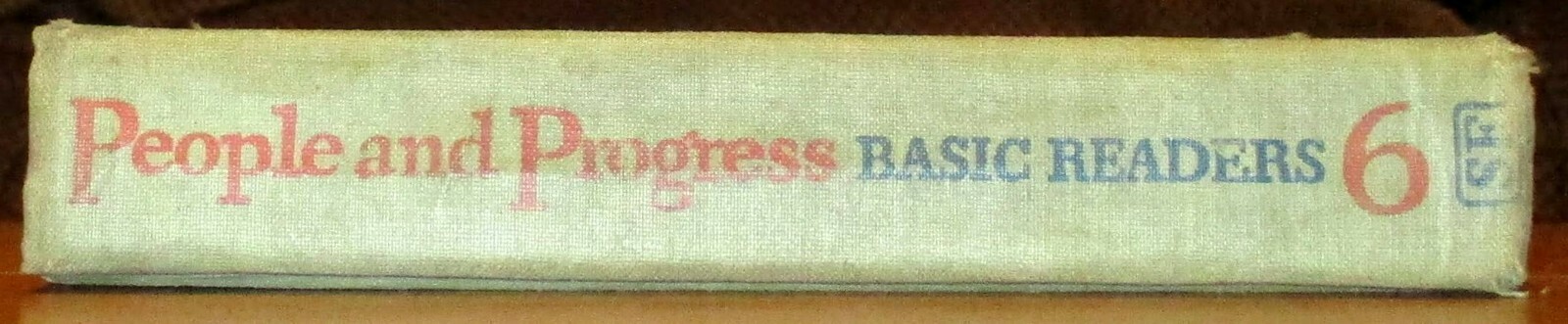 People and Progress Basic Readers 6 1943 H/C 480 Pages