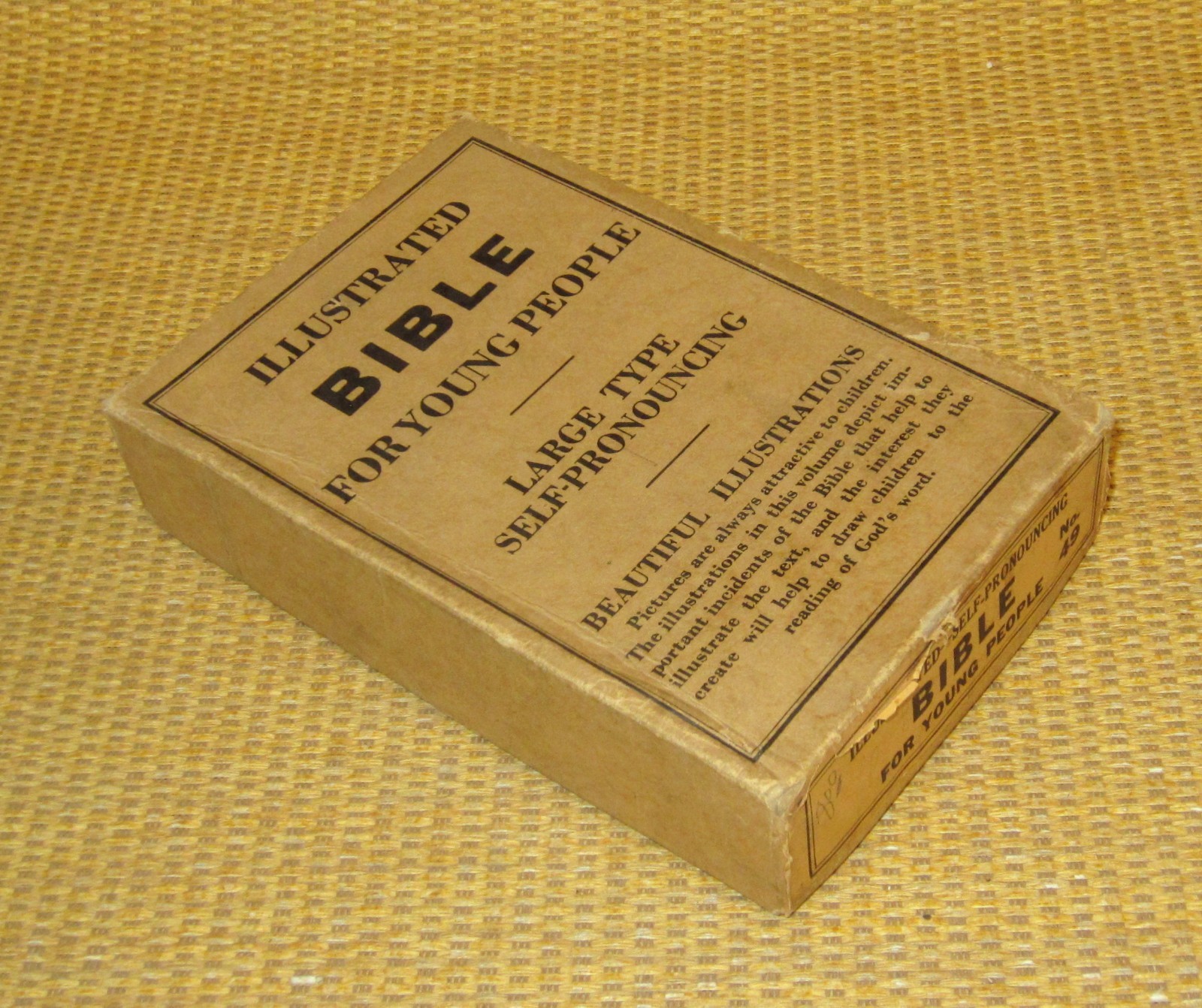 INTERNATIONAL Holy Bible | KJV STUNNING Leather Compact (4.25&Prime; x 6.5&Prime;) in BOX
