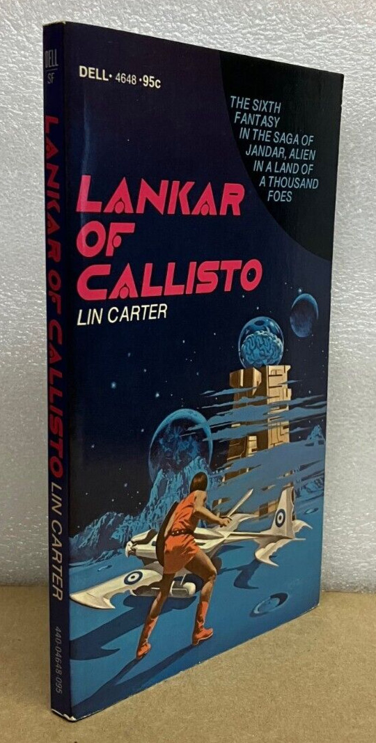 Lankar of Callisto (Callisto #6) by Lin Carter Near LN 1975 Dell #4648 1st Ptg.