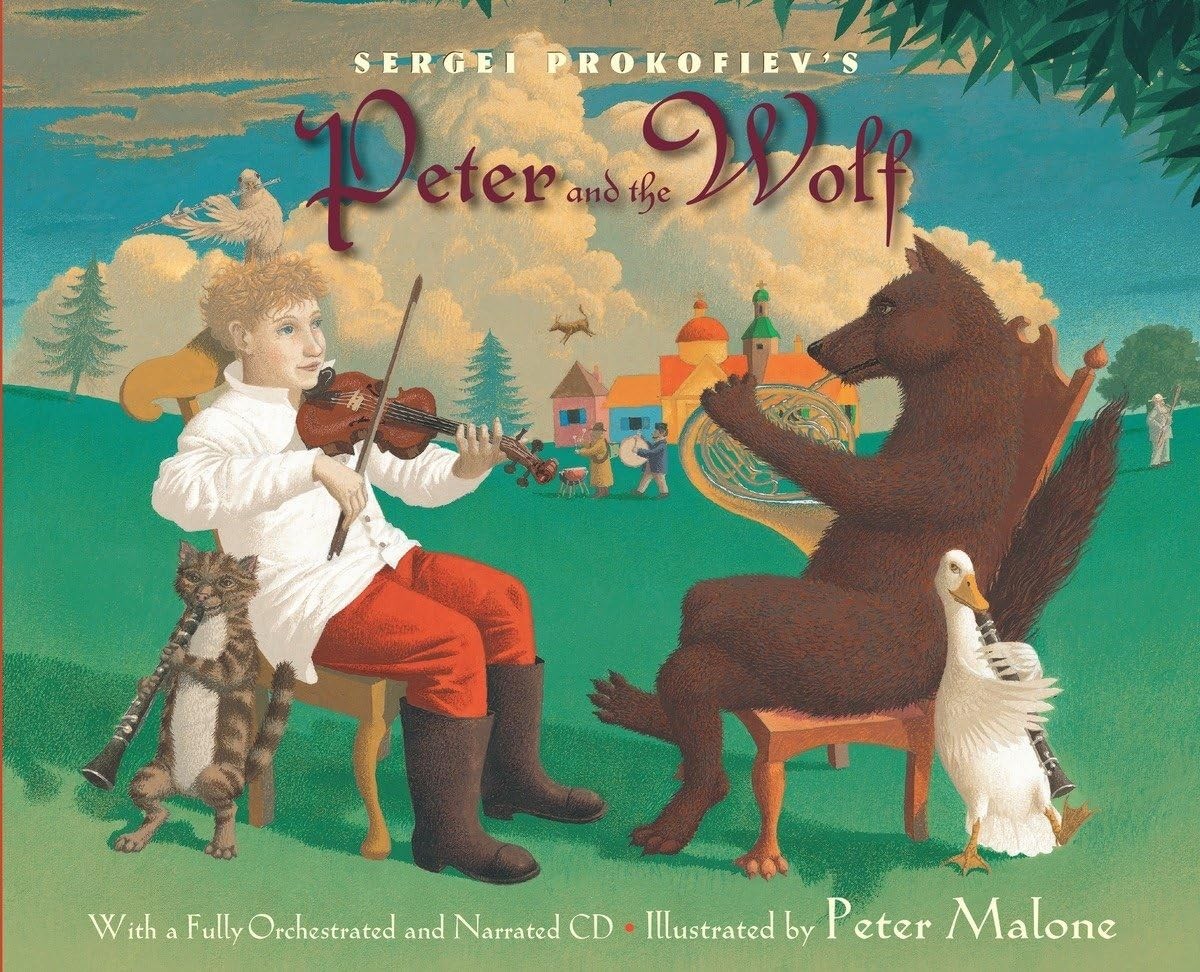 Sergei Prokofiev&rsquo;s Peter and the Wolf: With a Fully-Orchestrated and Narrate…