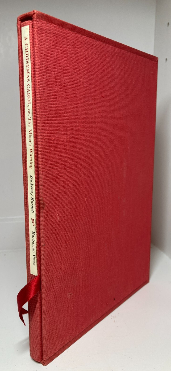 Barbarian Press Christmas Carol 1984 Ellis Wood Engravings Slipcase Fine