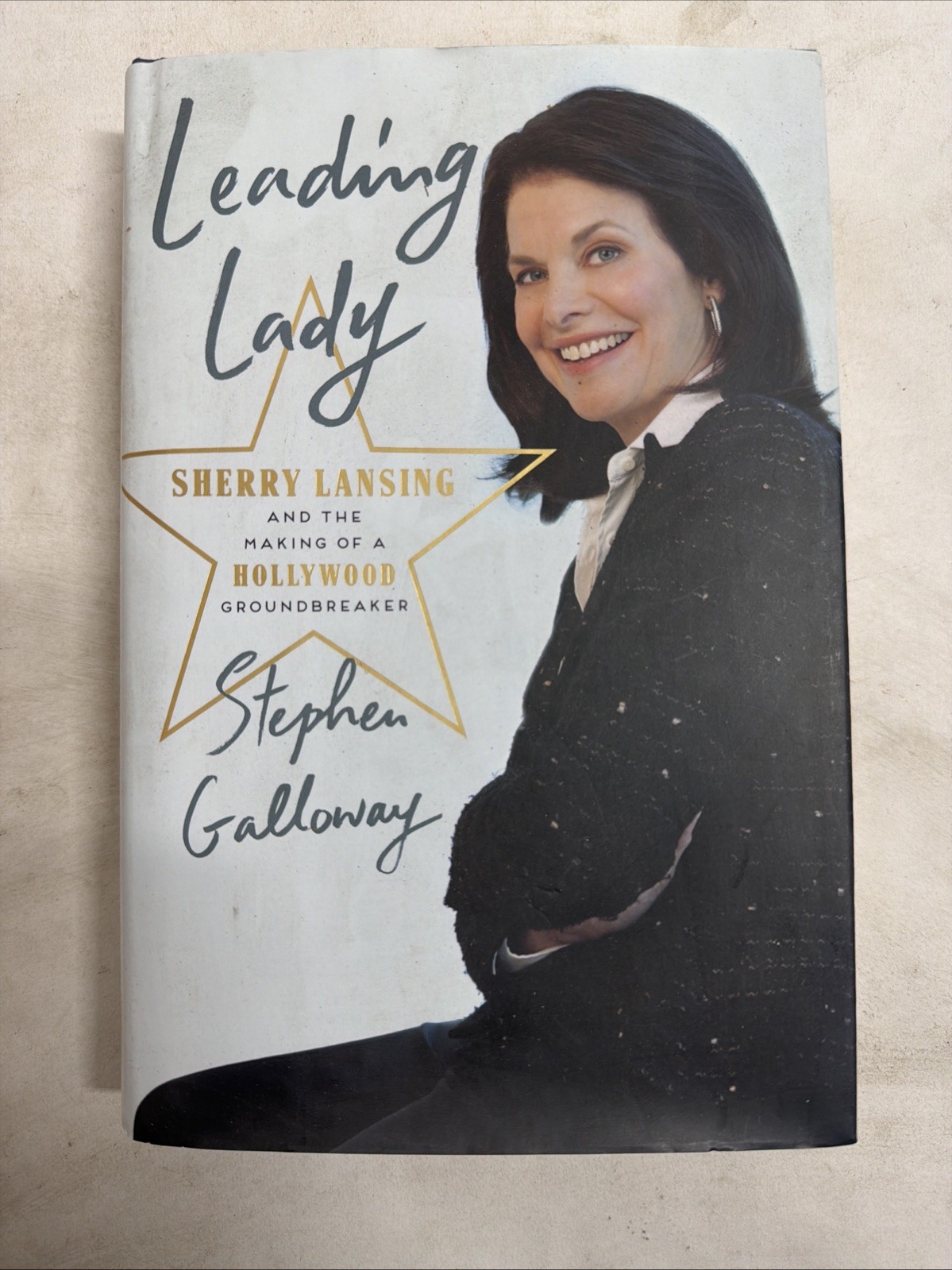 Leading Lady Signed 1st First Edition Sherry Lansing Hollywood hologram