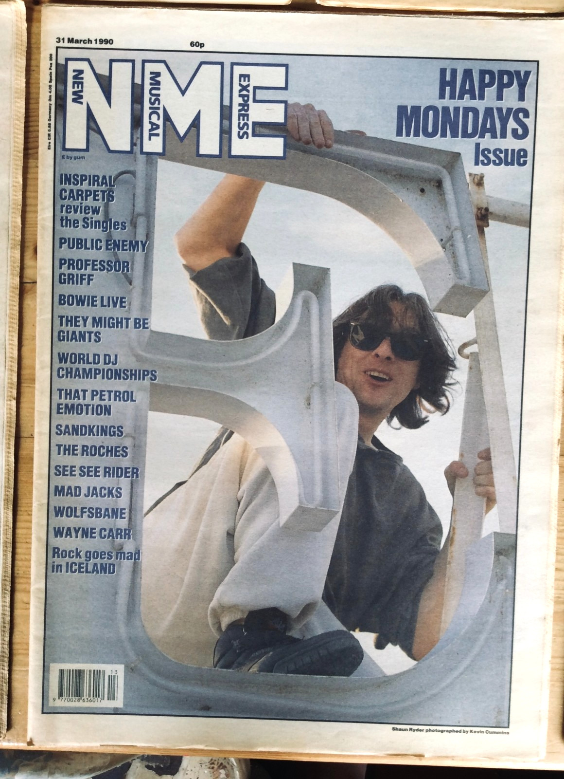 NME. New Musical Express Magazines. March 1990. Five issues. No Posters.