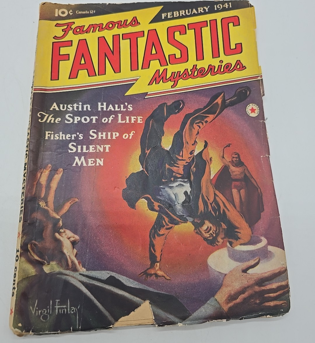 1941 vintage FAMOUS FANTASTIC MYSTERIES pulp magazine