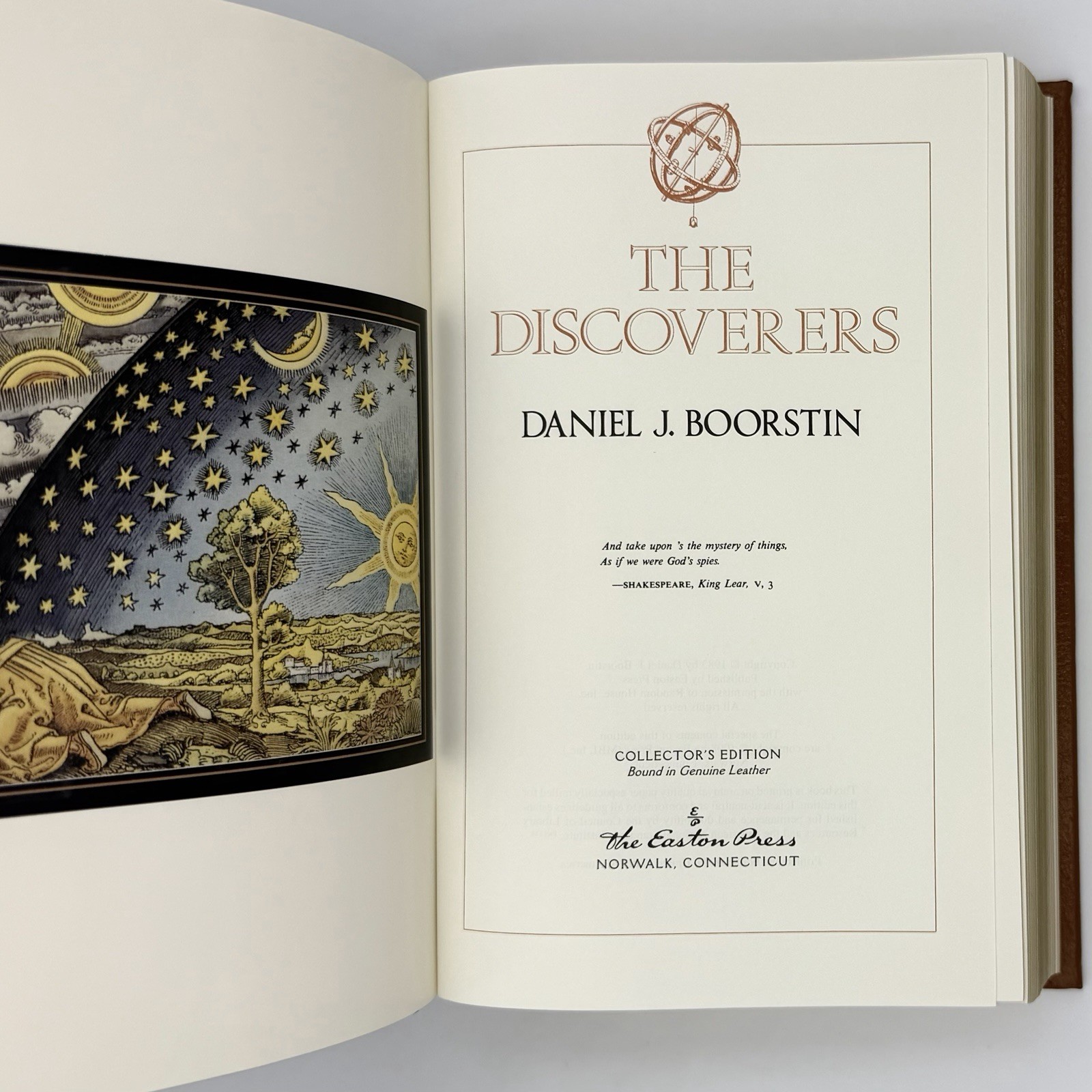 The Knowledge Trilogy – Daniel J. Boorstin (Easton Press, 1998) Collector’s Ed.