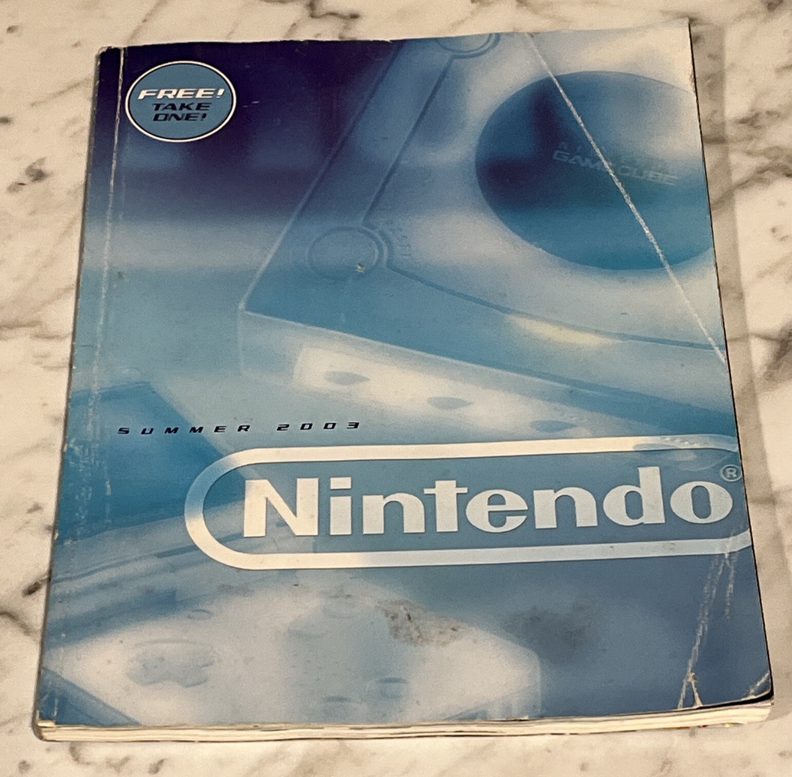 Nintendo Catalog Summer 2003 Gameboy Game Cube Video Game Advertisement Book