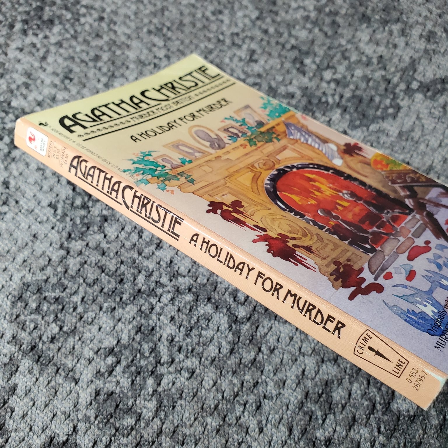 A Holiday for Murder Agatha Christie 1980 Paperback Hercule Poirot Mystery