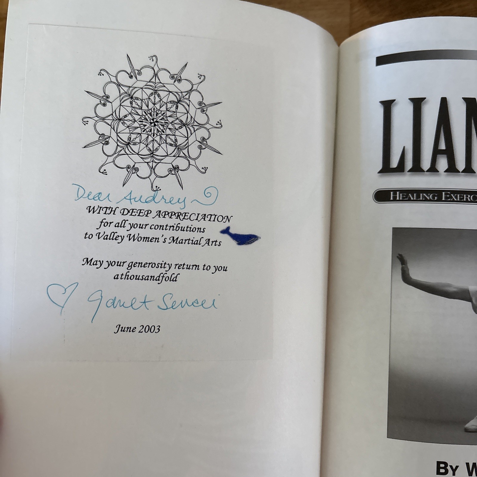 LIANGONG: HEALING EXERCISES FOR BETTER HEALTH By Wen-mei Yu SIGNED COPY
